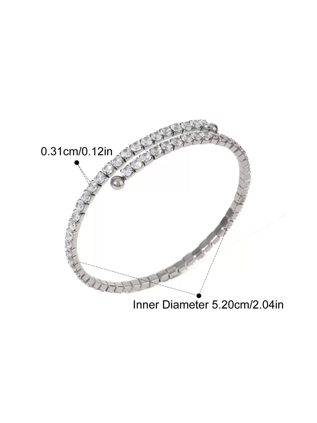Silver Infinity Bracelet
