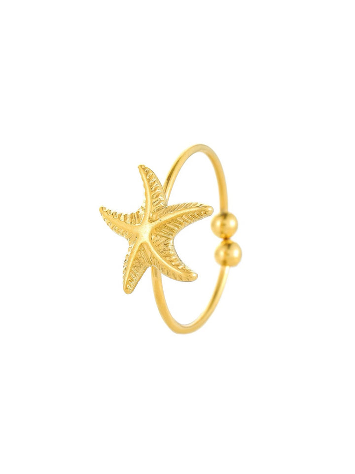 Mini Starfish Ring (Adjustable)