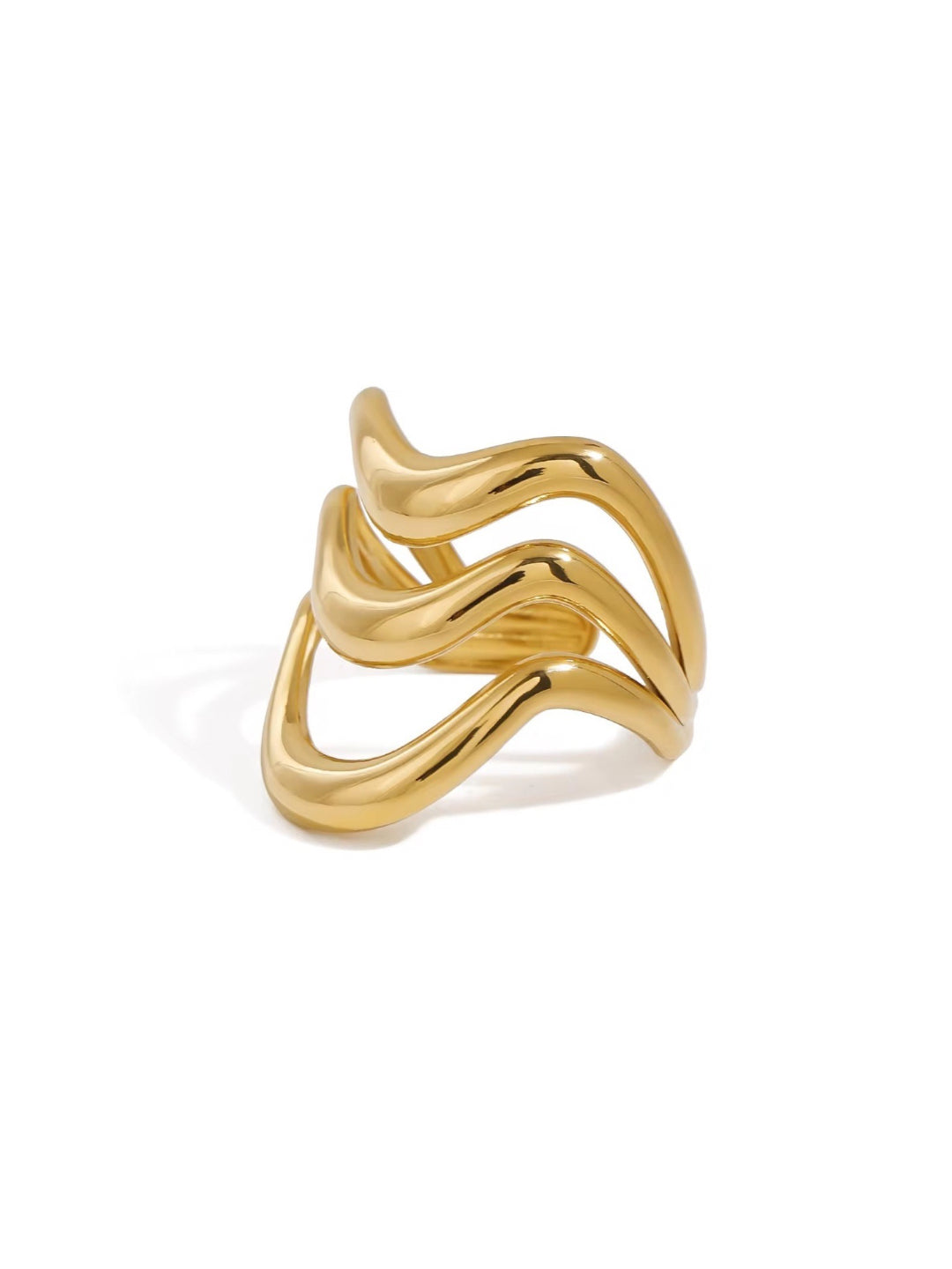 Wavy Ring (Adjustable)