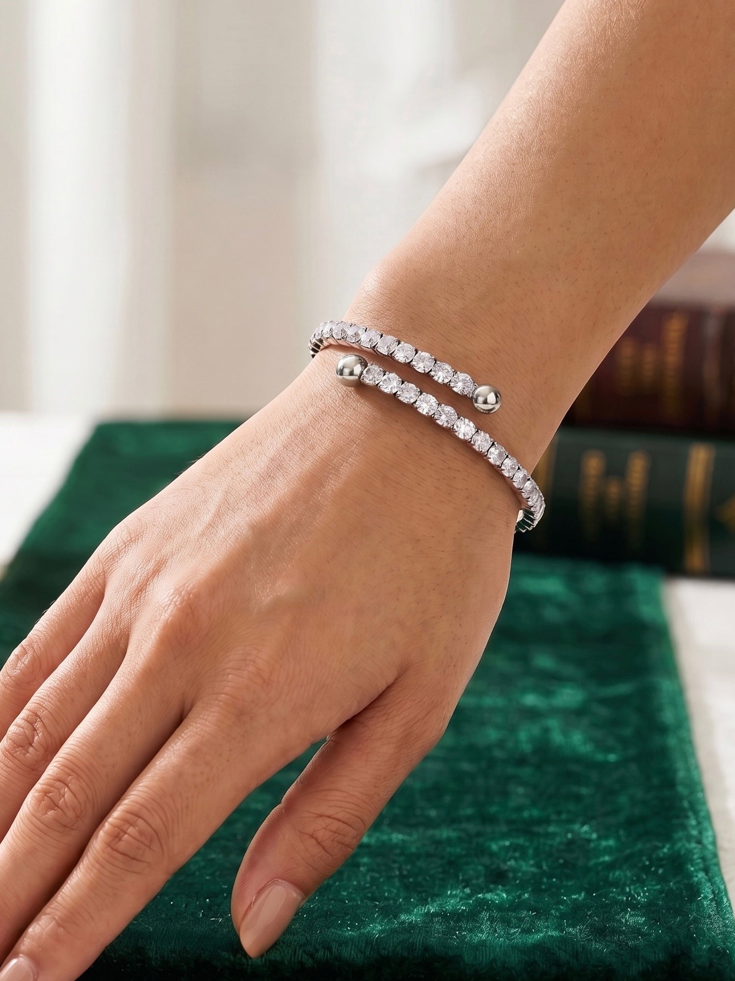Silver Infinity Bracelet
