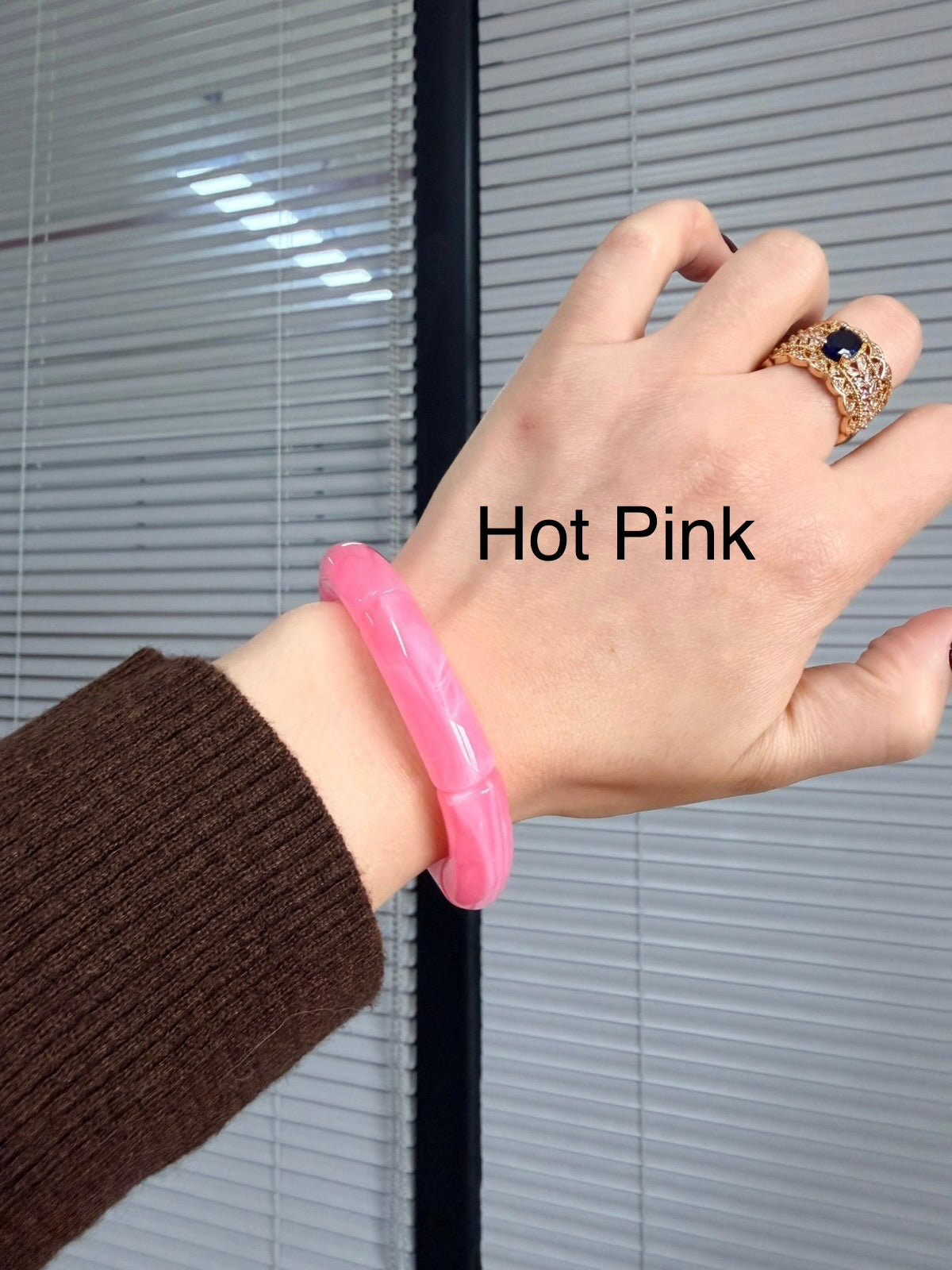 Basic Acrylic Bracelets (Elastic)