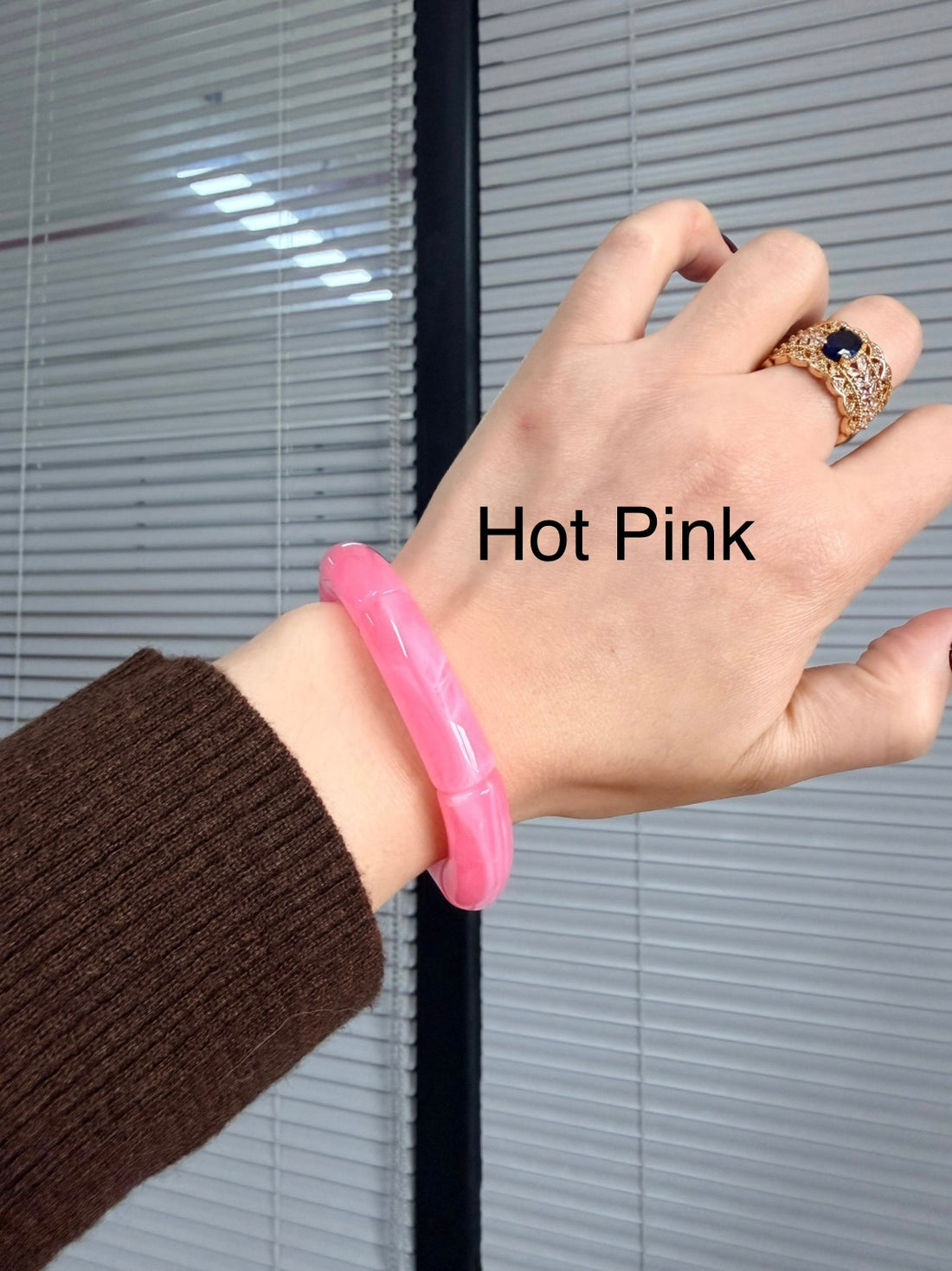 Basic Acrylic Bracelets (Elastic)