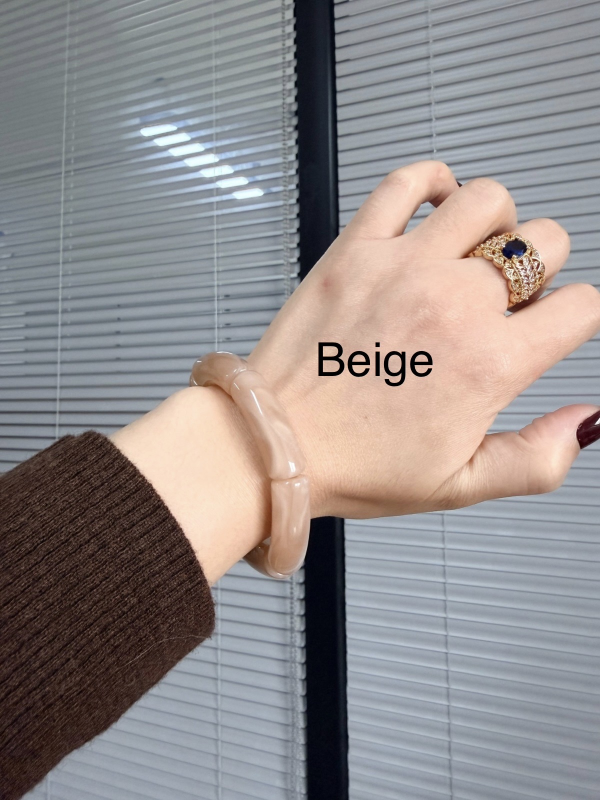 Basic Acrylic Bracelets (Elastic) - Image 2