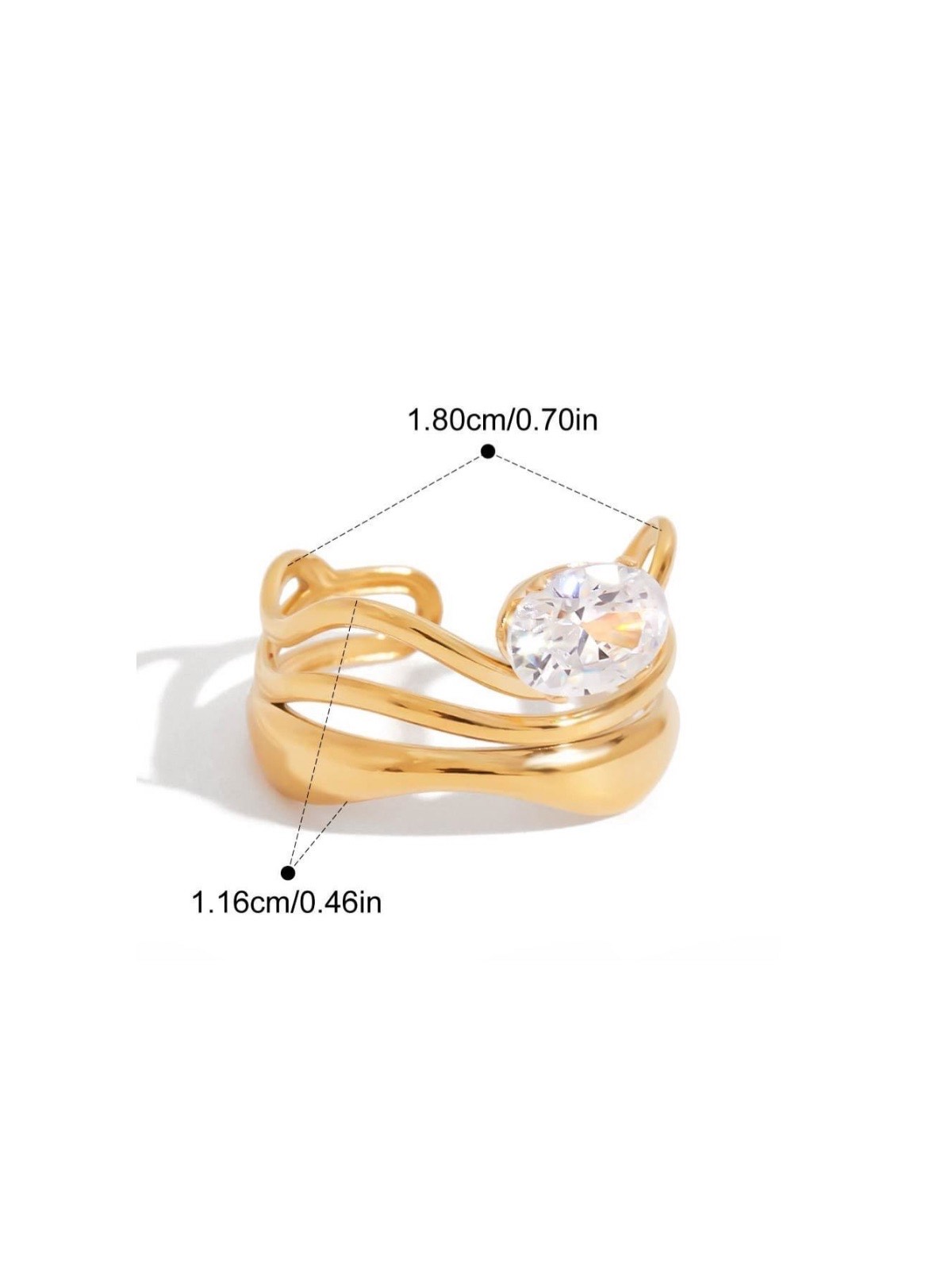 Peony Ring (Adjustable)