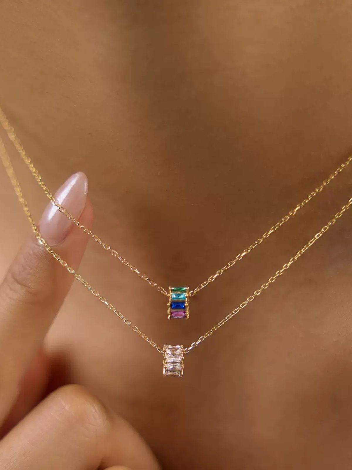 Pluto Necklace (White)